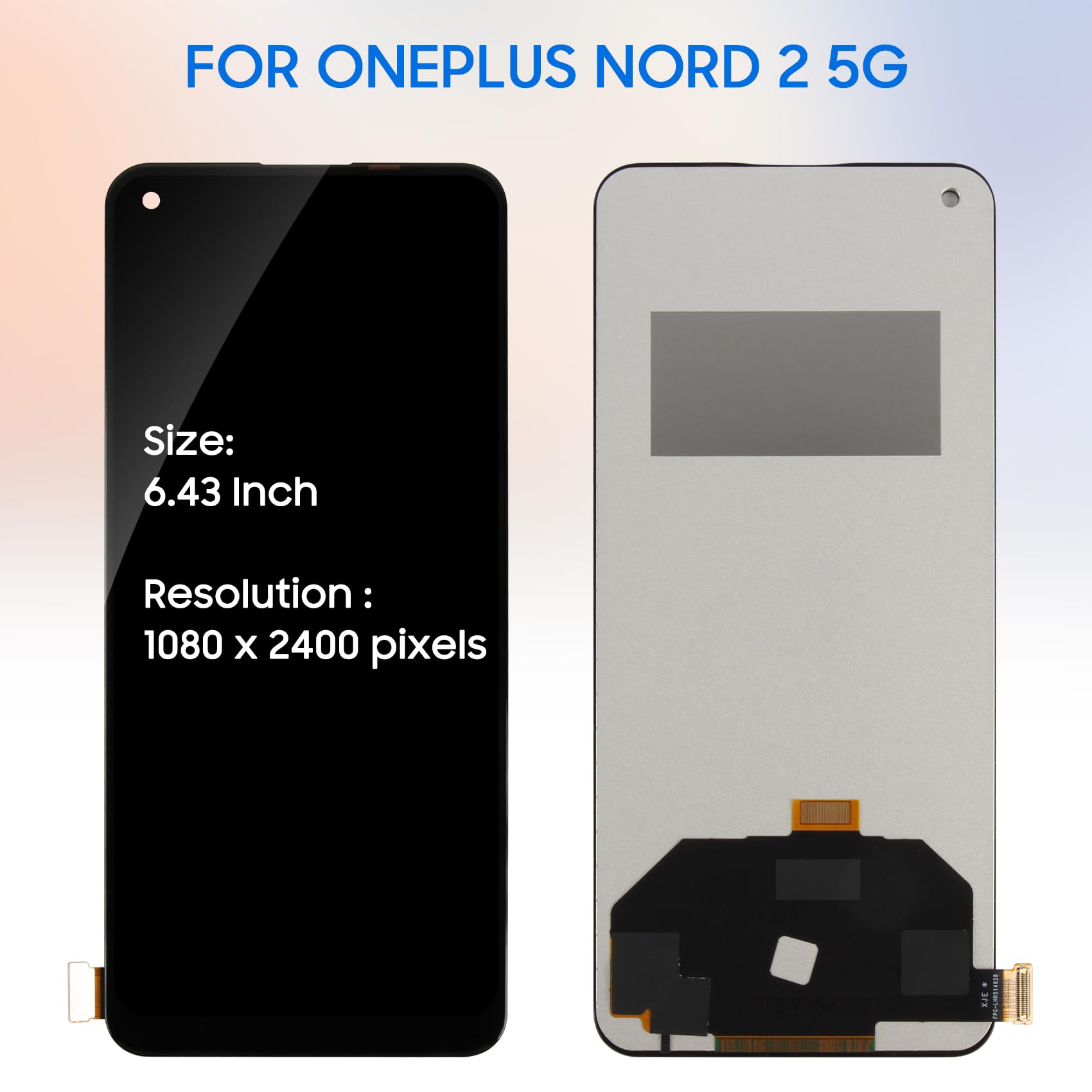 Amazon.com: TFT for Oneplus Nord 2 5G Screen Replacement for